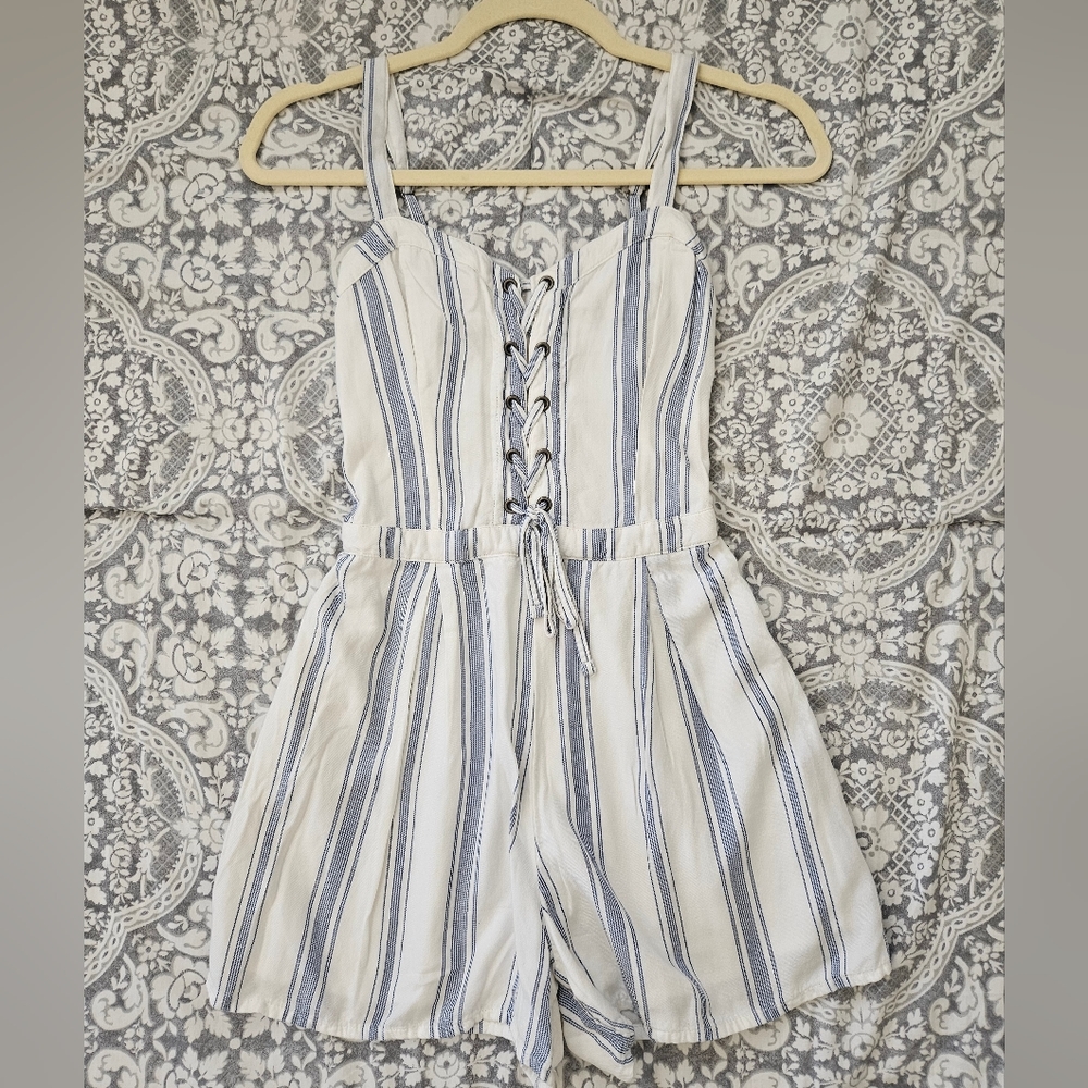 Hollister LaceUp Romper